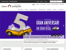Tablet Screenshot of granjonquera.com